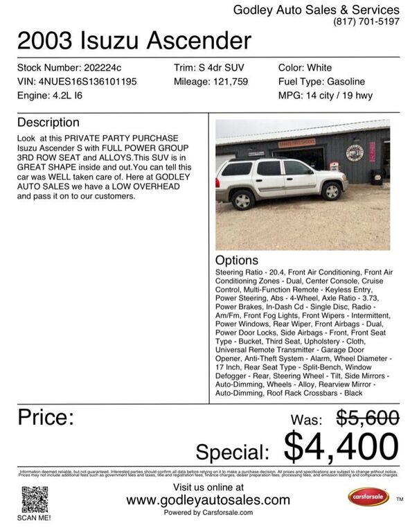 Isuzu Ascender