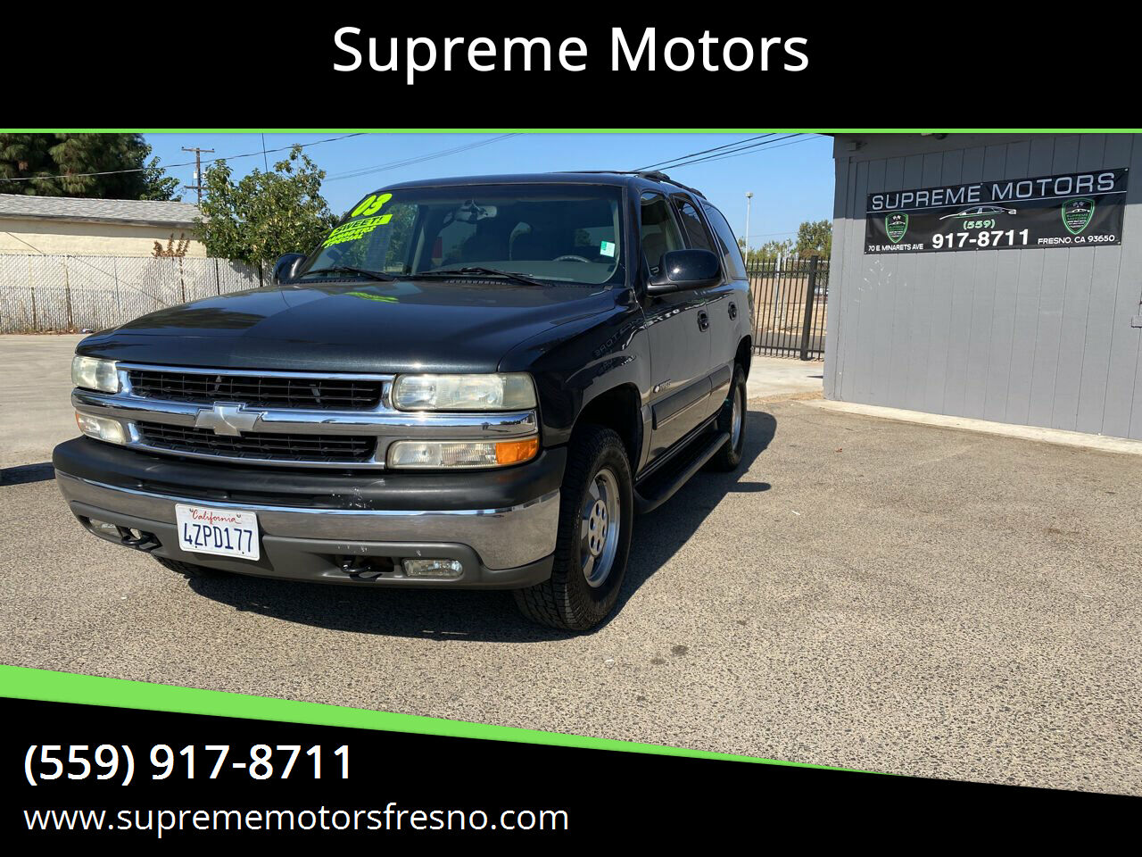 2003 CHEVROLET Tahoe