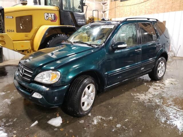 2002 MERCEDES-BENZ M-Class - License Plate