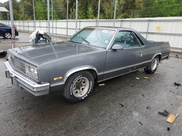 1987 GMC Caballero - License Plate