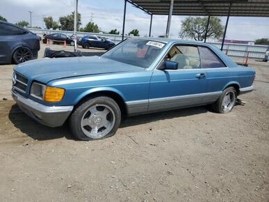 1982 MERCEDES-BENZ 380 - License Plate