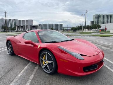 2015 FERRARI 458 Spider - License Plate