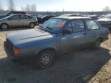 1988 VOLKSWAGEN FOX - License Plate