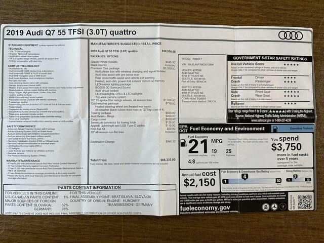 2019 Audi Q7