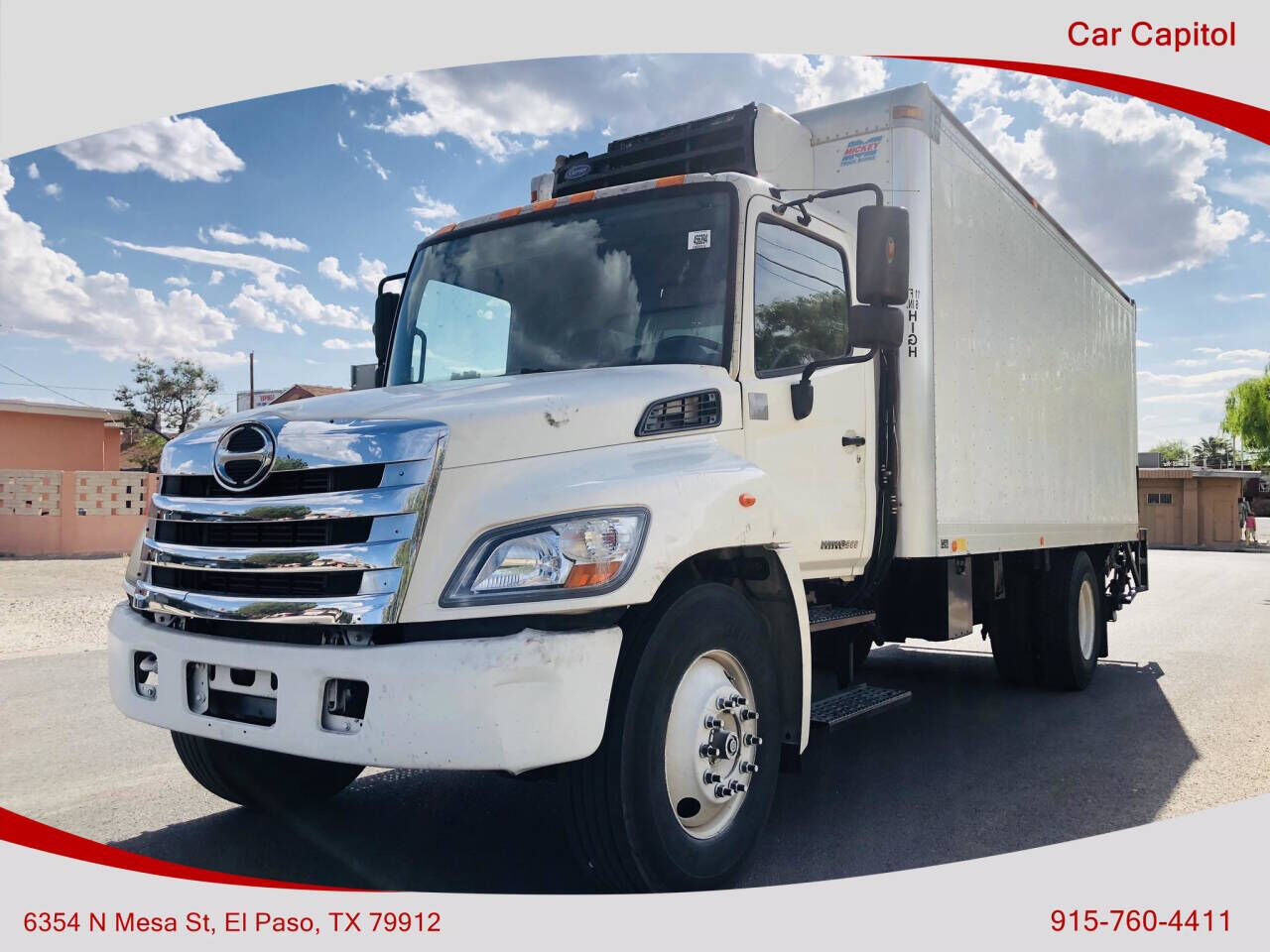 2011 HINO Incomplete Vehicle