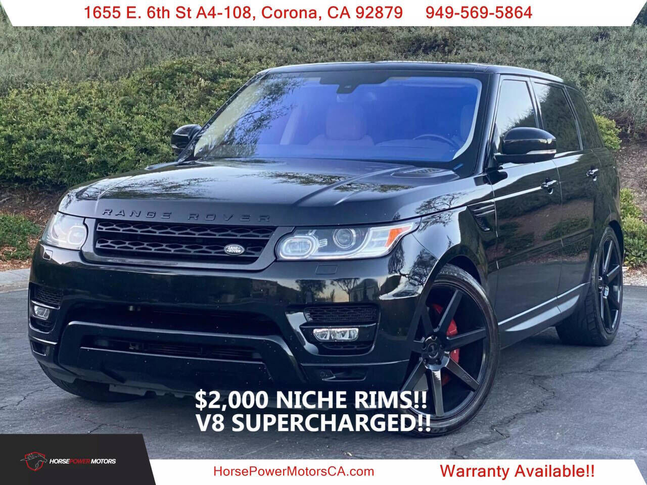 2016 LAND ROVER Range Rover Sport
