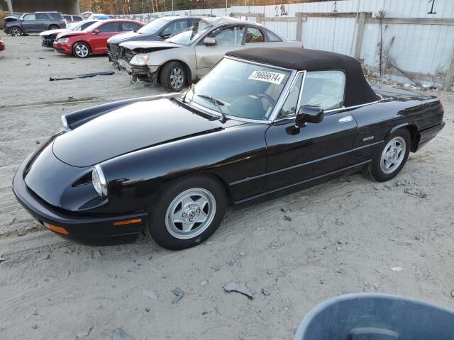 1991 ALFA ROMEO Spider - License Plate