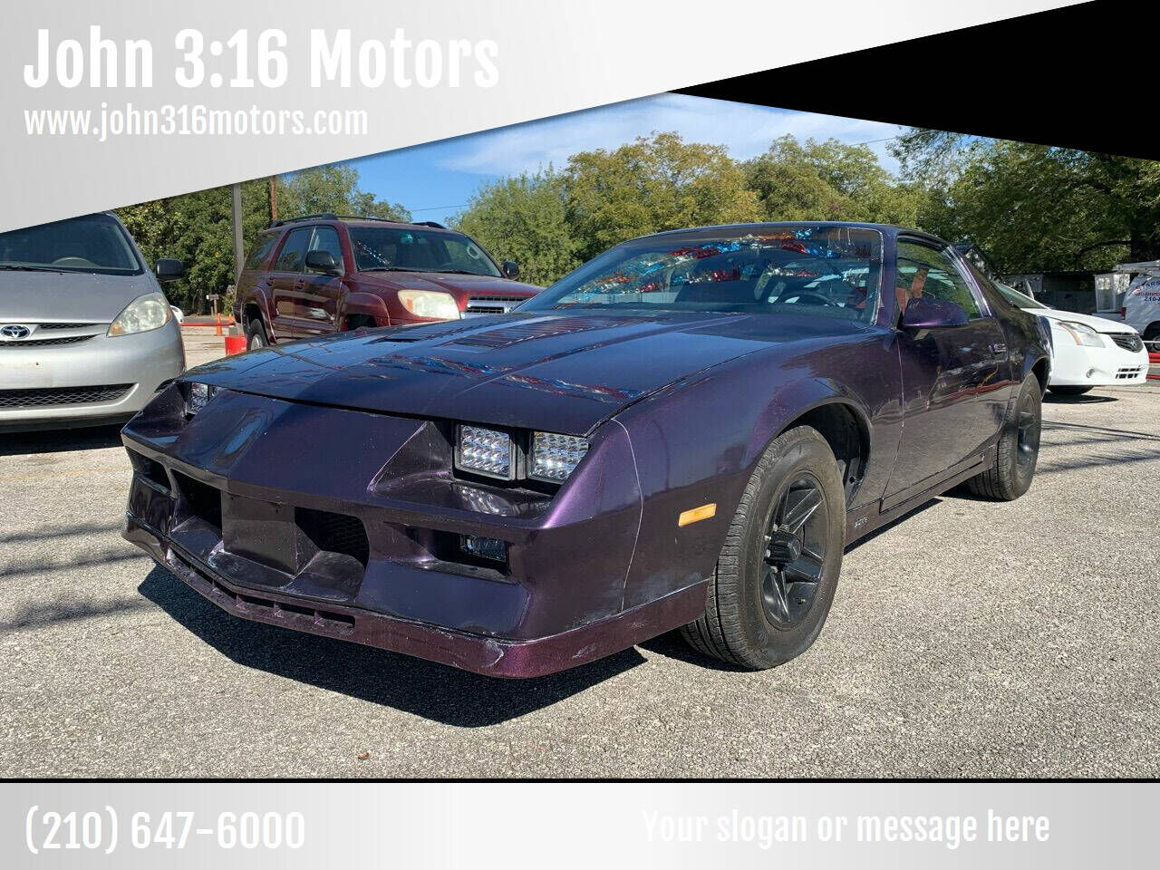 1986 CHEVROLET Camaro