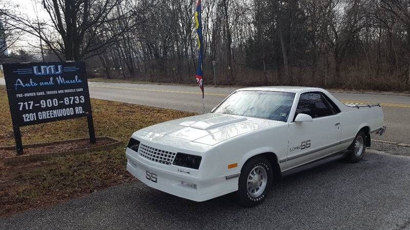 1987 CHEVROLET El Camino