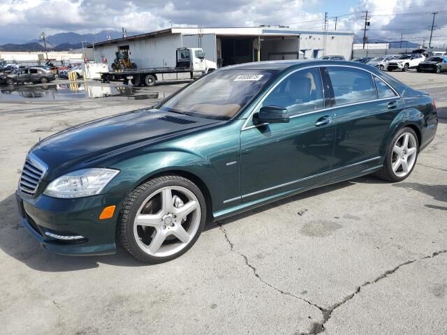 2012 MERCEDES-BENZ S-Class - License Plate