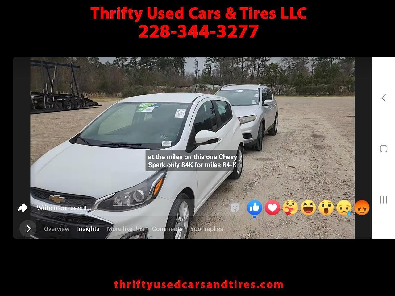 2020 CHEVROLET Spark