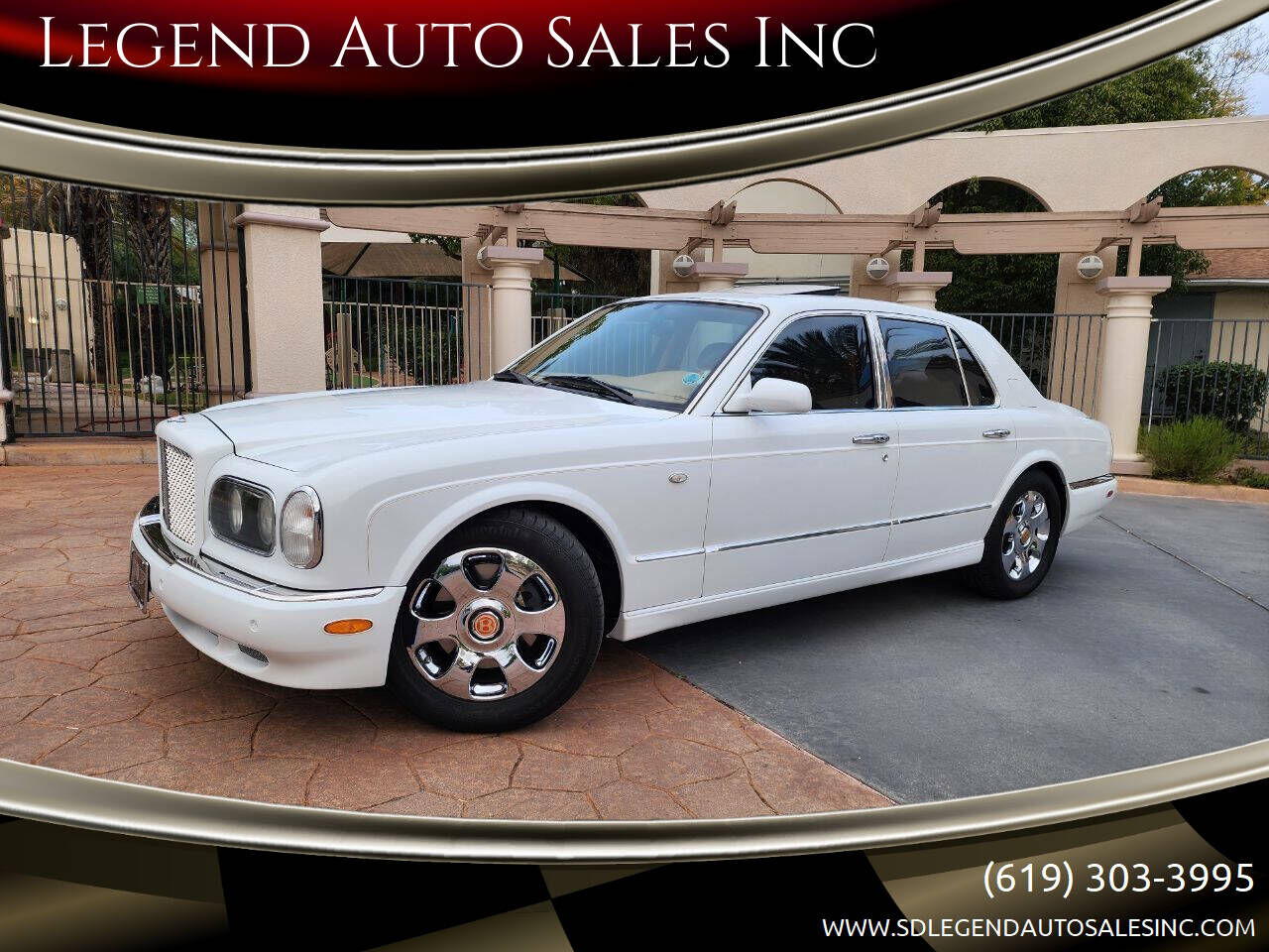 2001 BENTLEY Arnage