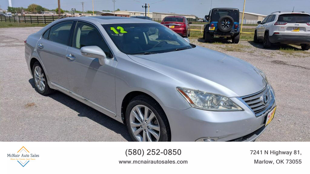 2012 LEXUS ES