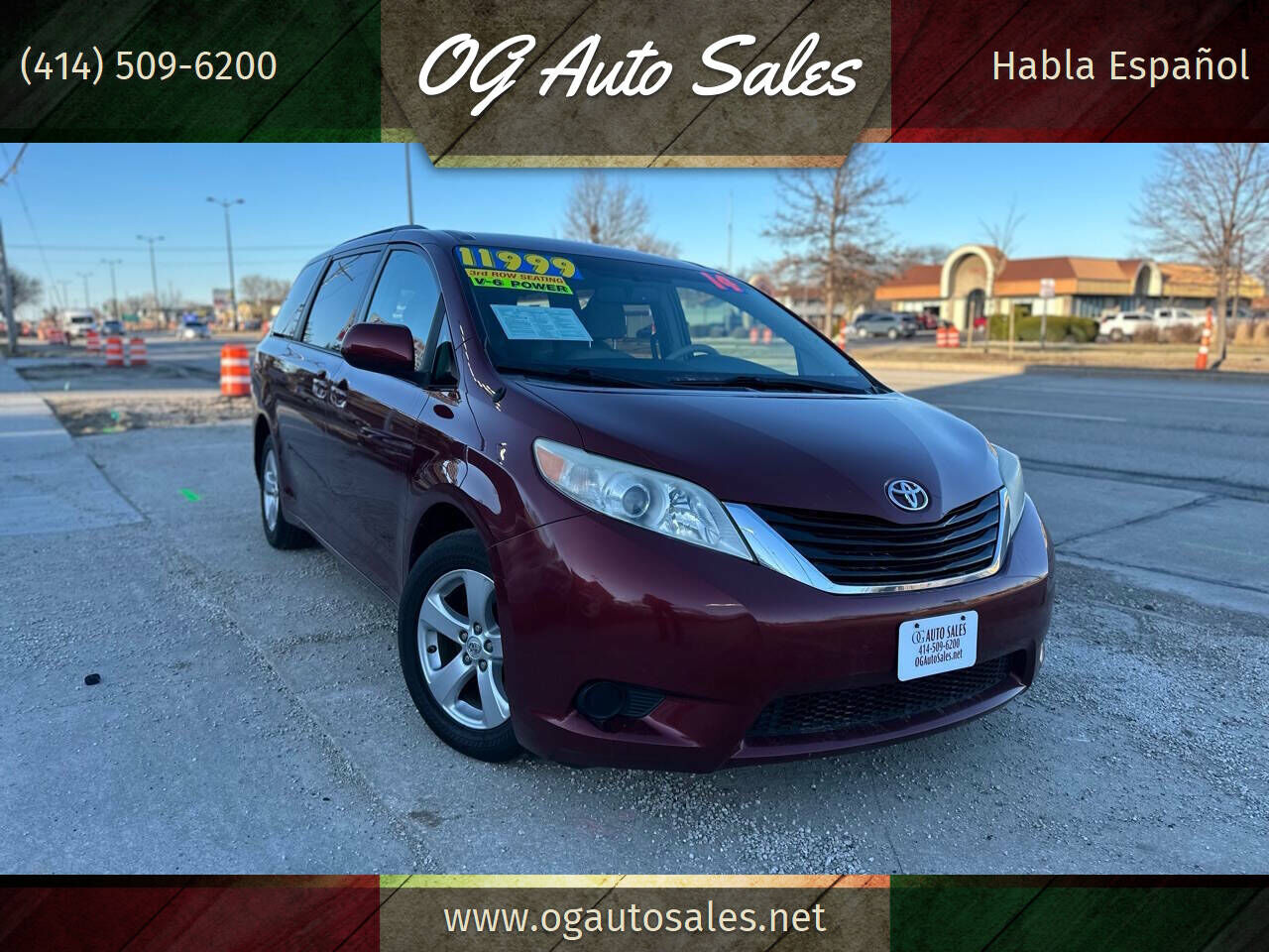 2014 TOYOTA Sienna