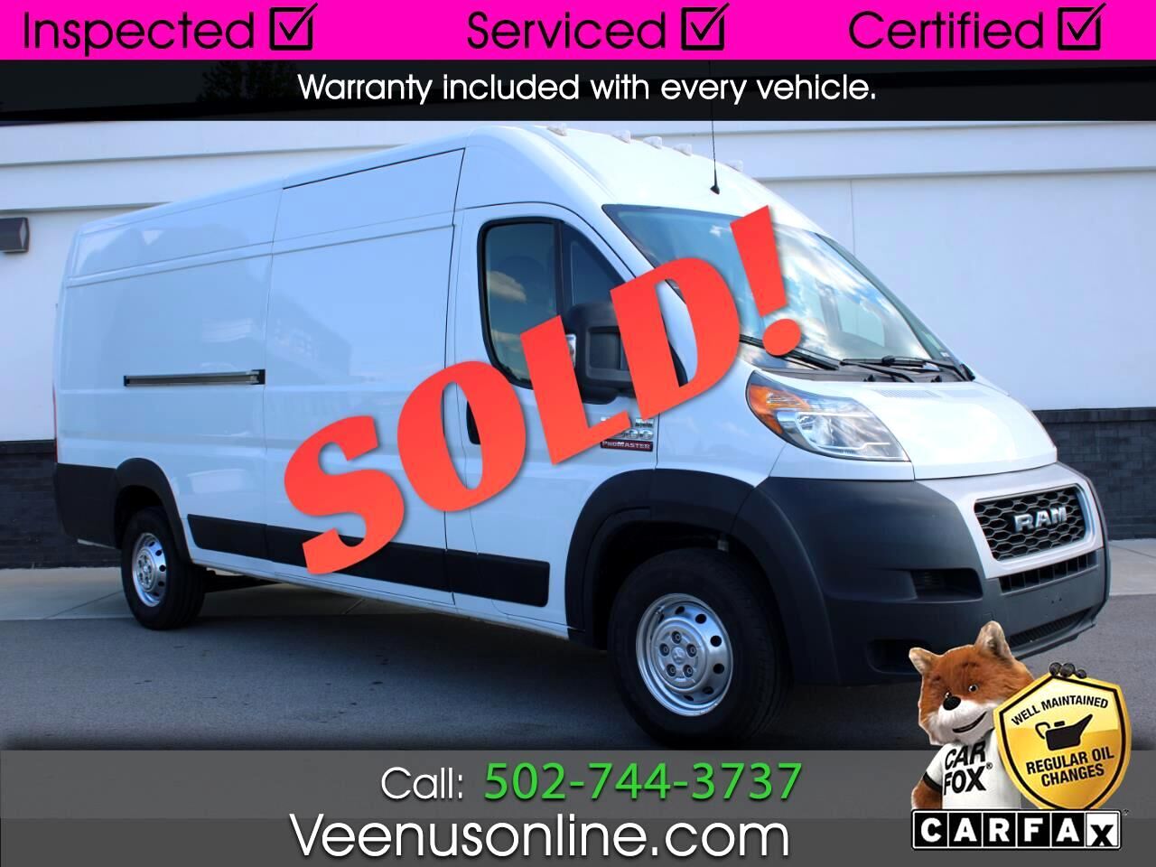 2019 RAM Promaster 3500