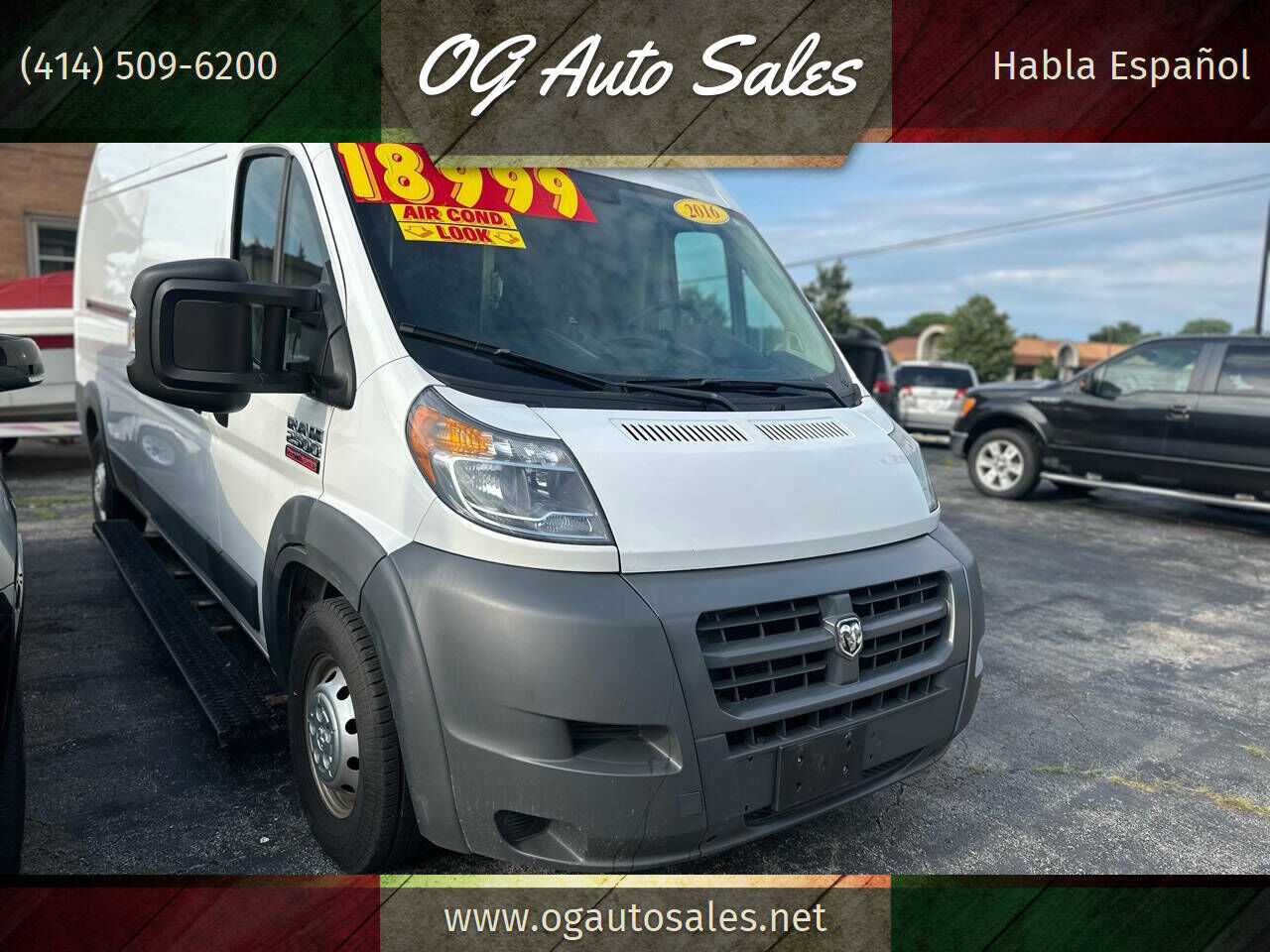 2016 RAM Promaster 2500