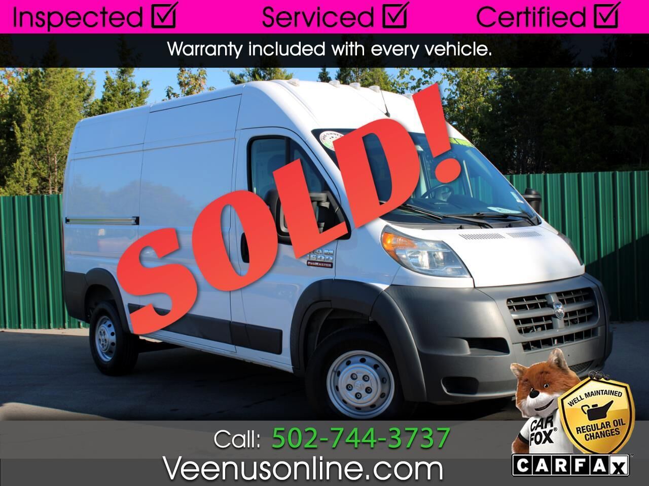 2016 RAM Promaster 1500