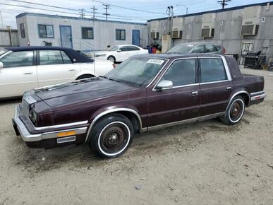 1989 CHRYSLER New Yorker - License Plate