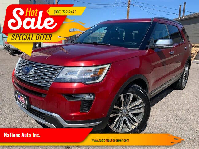 2018 FORD Explorer