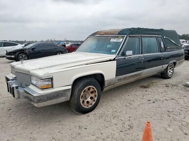 1990 CADILLAC Brougham - License Plate