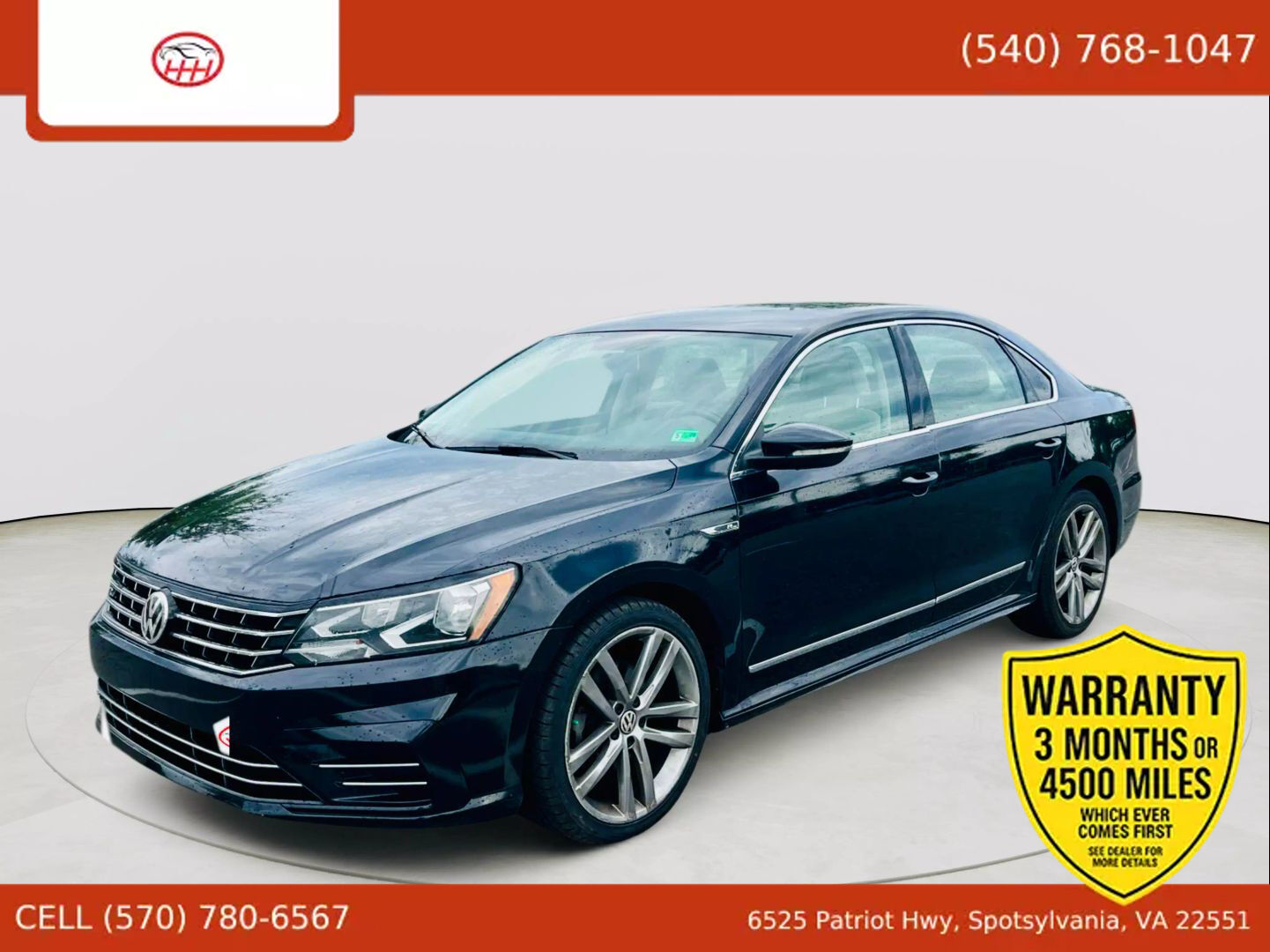 2017 VOLKSWAGEN Passat