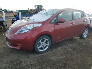 2012 NISSAN Leaf - License Plate