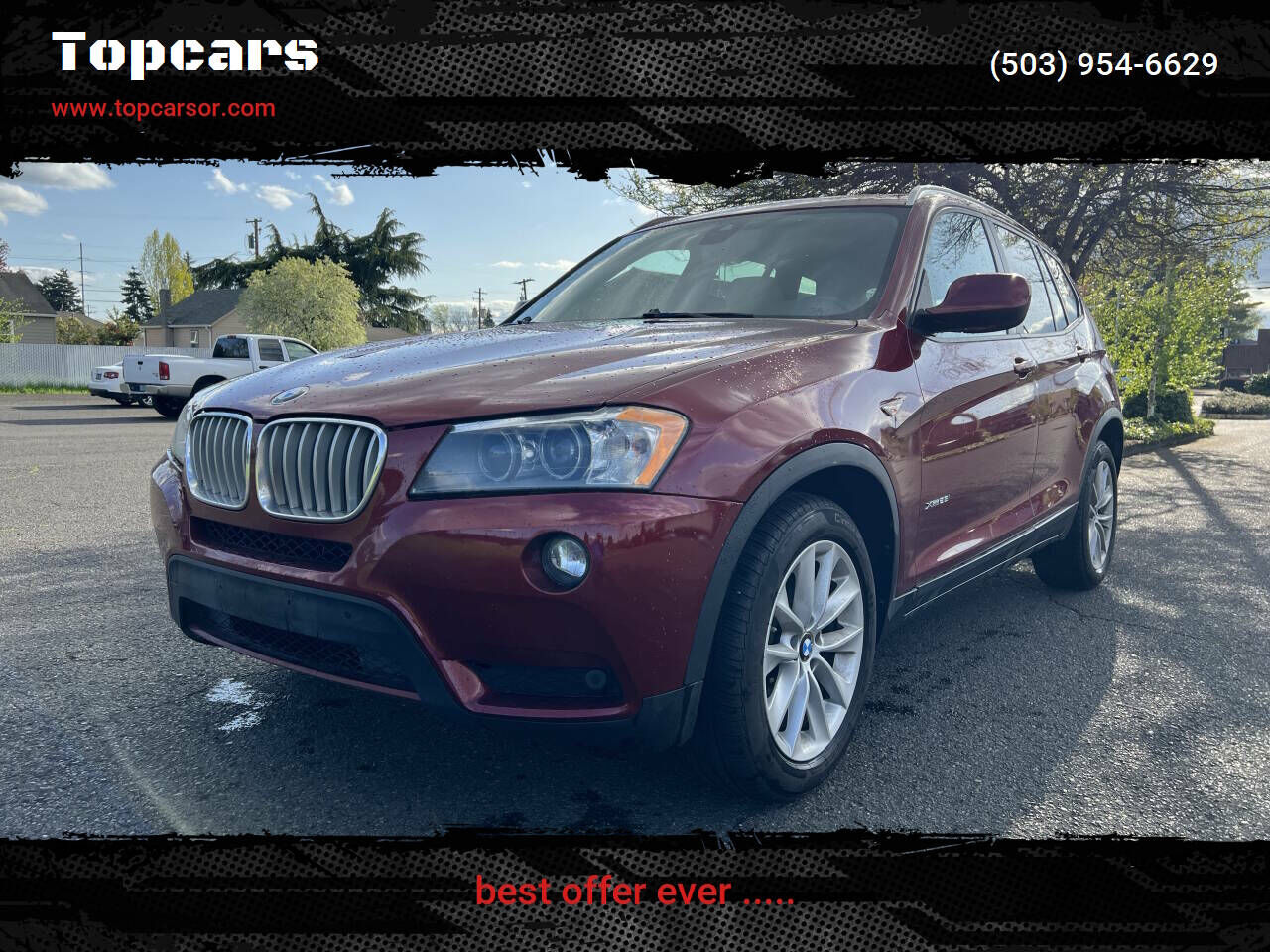 2013 BMW X3
