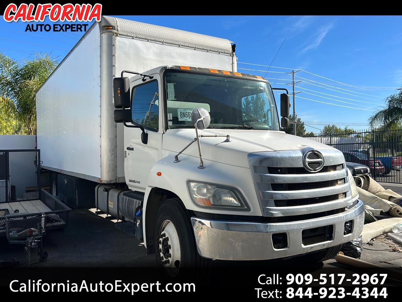 2013 HINO Incomplete Vehicle