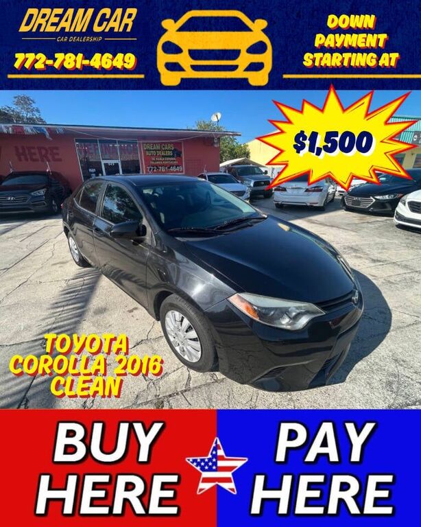 2016 TOYOTA Corolla