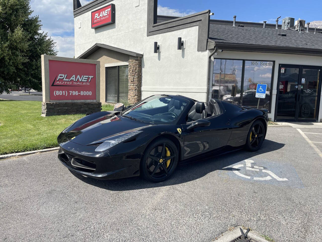 2013 FERRARI 458 Spider