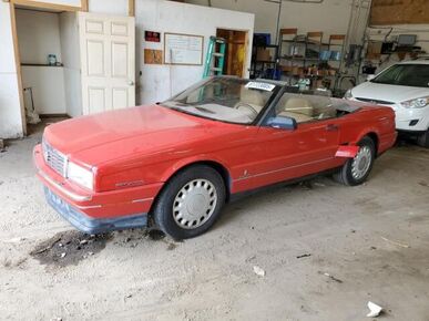 1993 CADILLAC Allante - License Plate