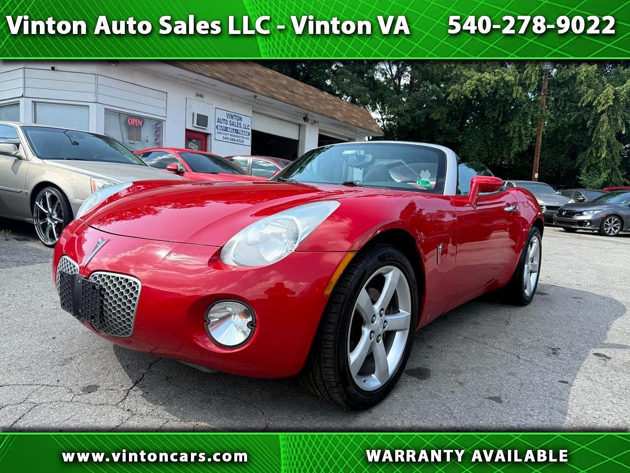 2008 PONTIAC Solstice