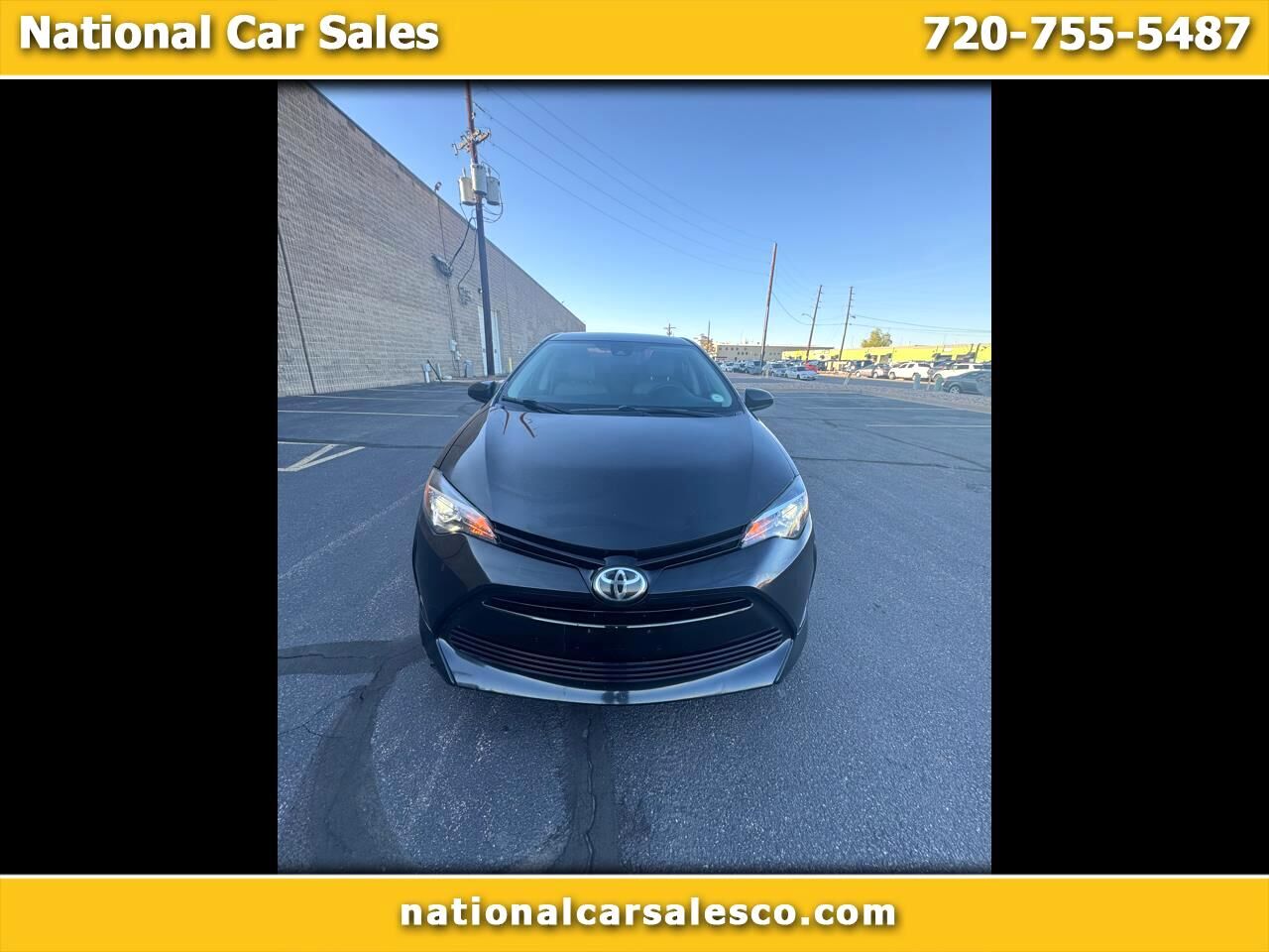 2017 TOYOTA Corolla