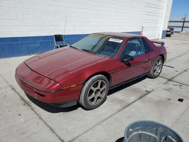 1987 PONTIAC Fiero - License Plate