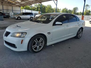 2009 PONTIAC G8 - License Plate