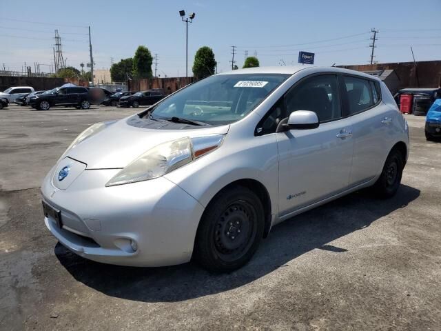 2016 NISSAN Leaf - License Plate
