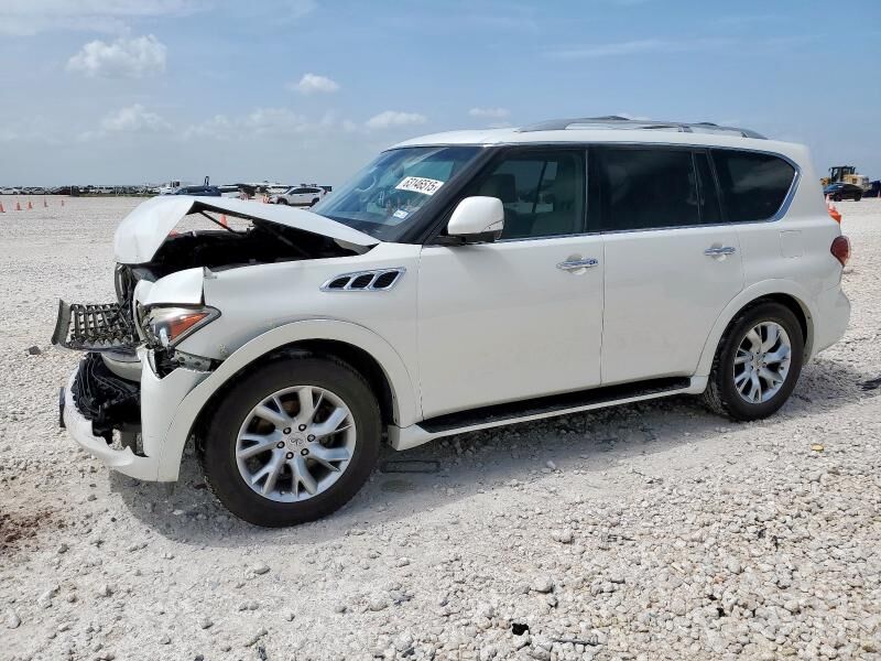 2012 INFINITI QX56 - License Plate