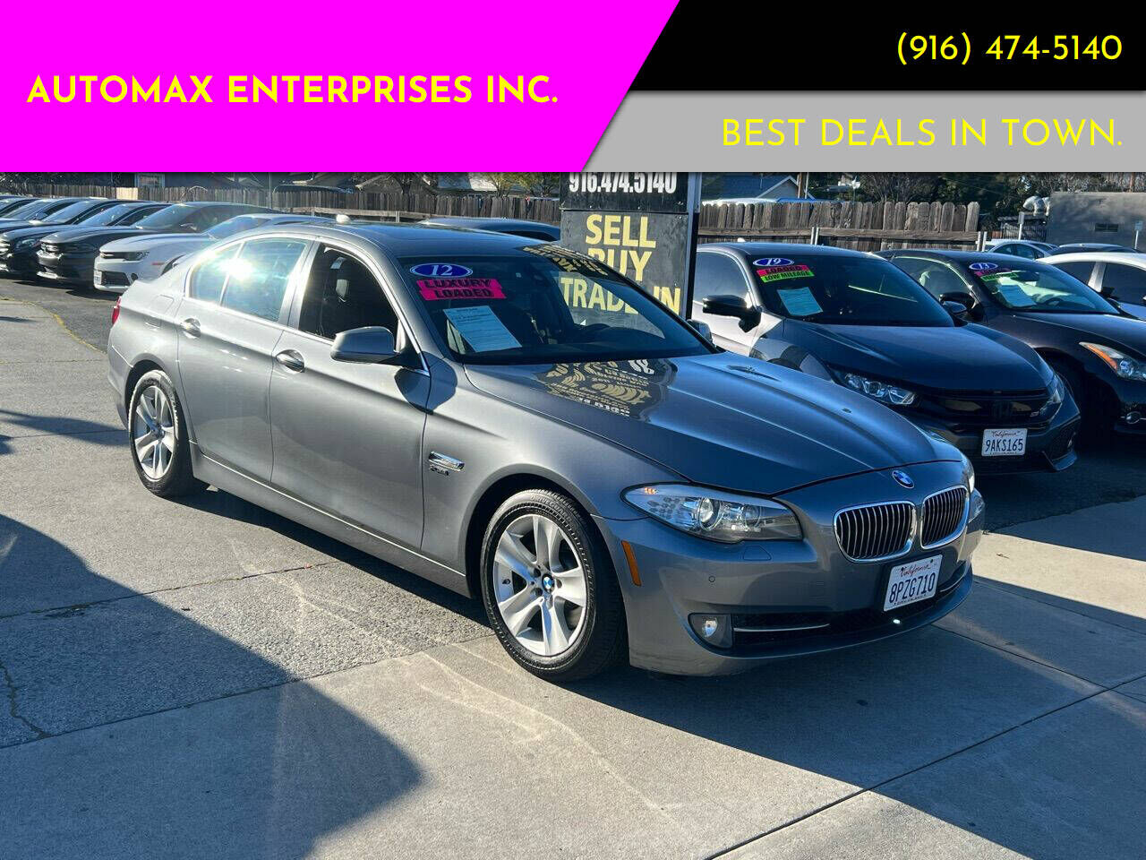 2012 BMW 5 Series