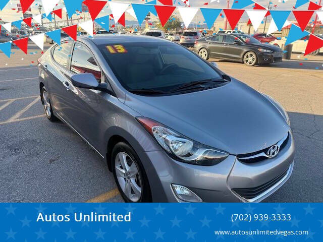 2013 HYUNDAI Elantra