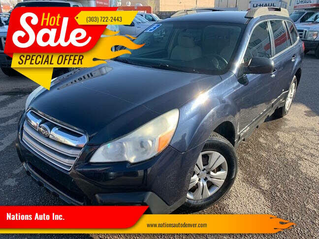 2013 SUBARU Outback