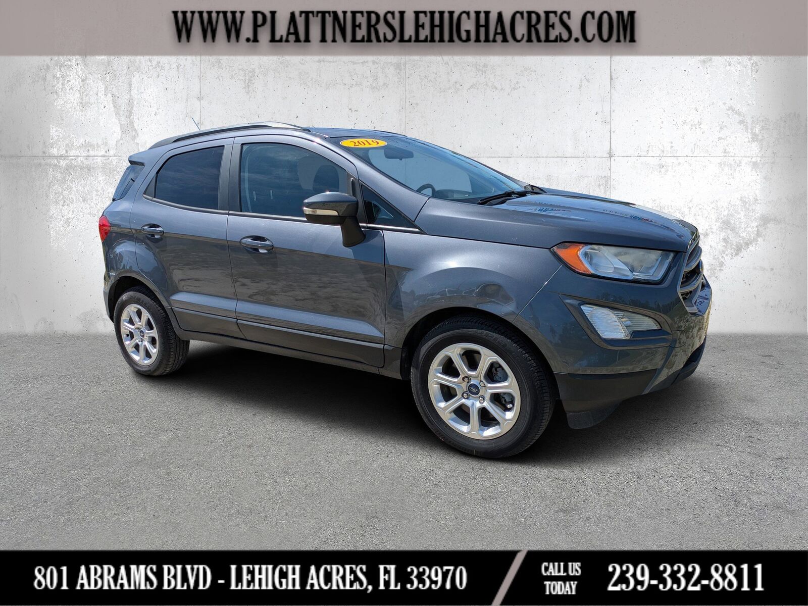 2019 FORD Ecosport