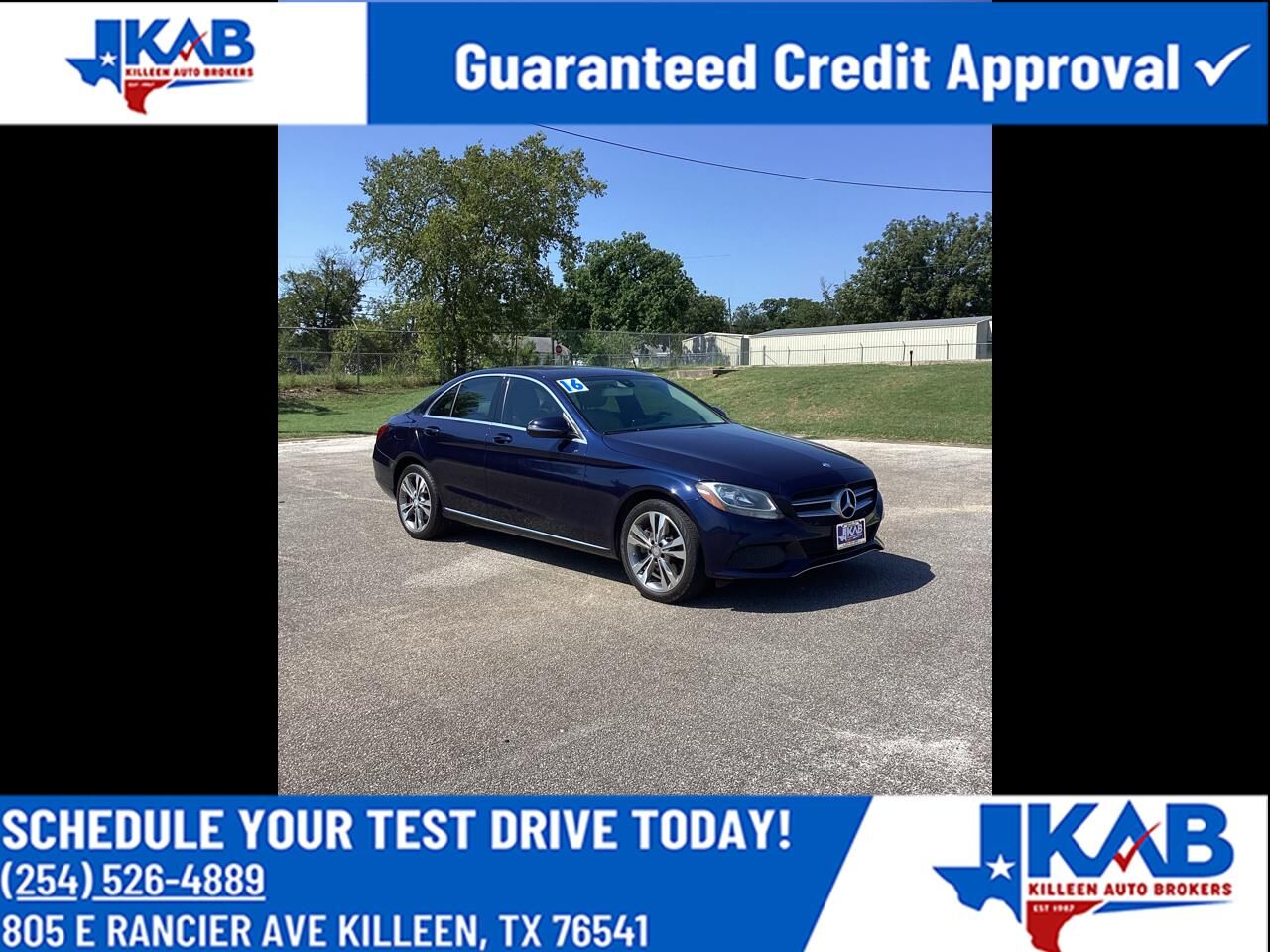 2016 MERCEDES-BENZ C-Class