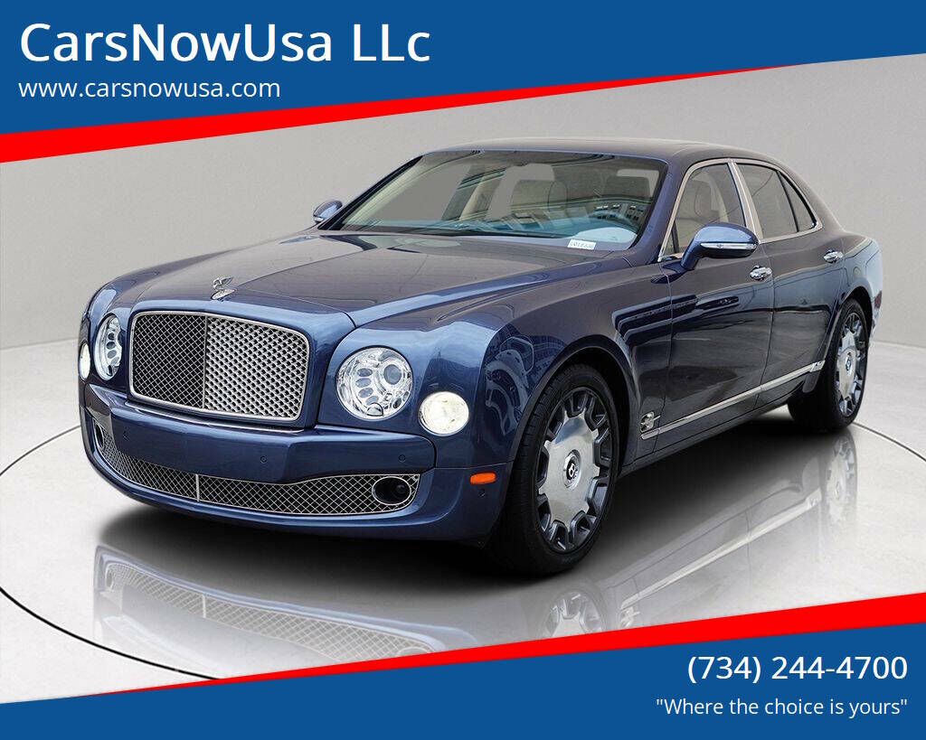 2013 BENTLEY Mulsanne