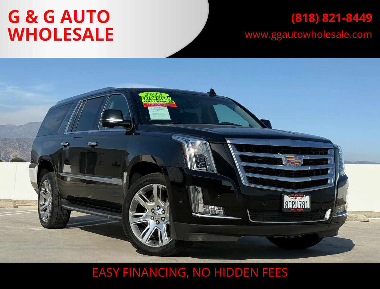 2018 CADILLAC Escalade ESV