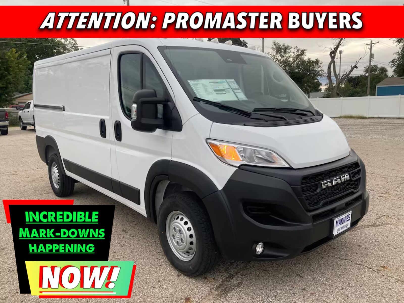2026 RAM Promaster 2500