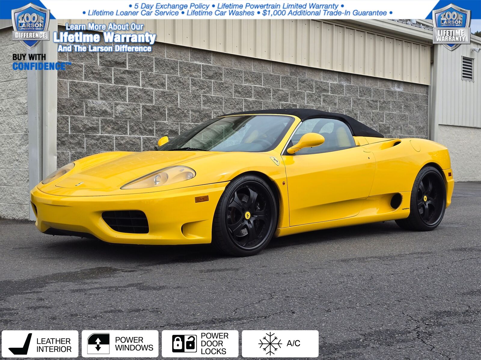 2001 FERRARI 360 Spider