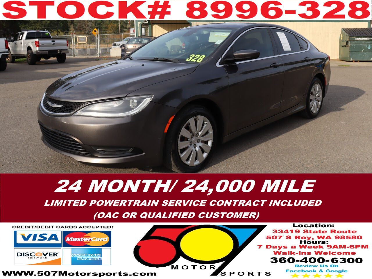 2016 CHRYSLER 200