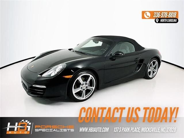 2013 PORSCHE Boxster