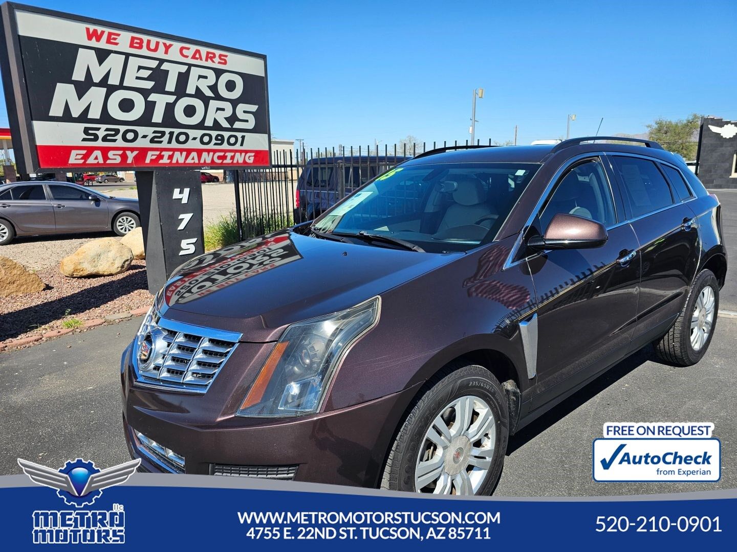 2015 CADILLAC SRX