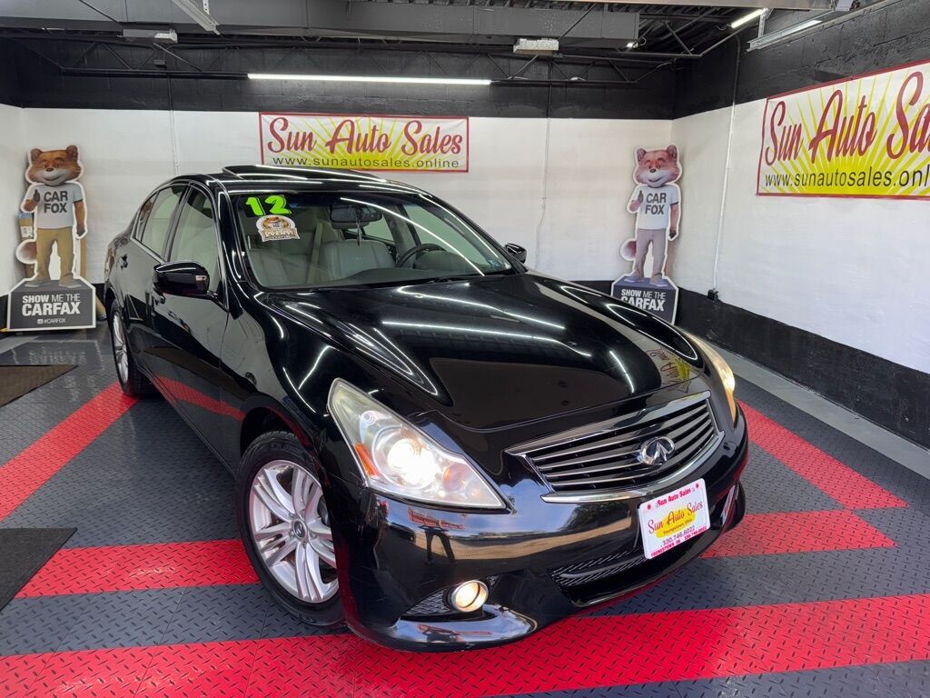 2012 INFINITI G25